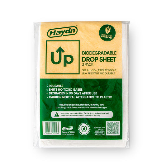 Haydn® UP™ Biodegradable Drop Sheet 3 Pack